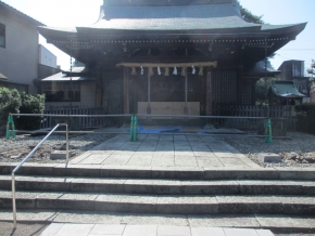 福井市木田神社にてお宮さんのクリーニングをしました